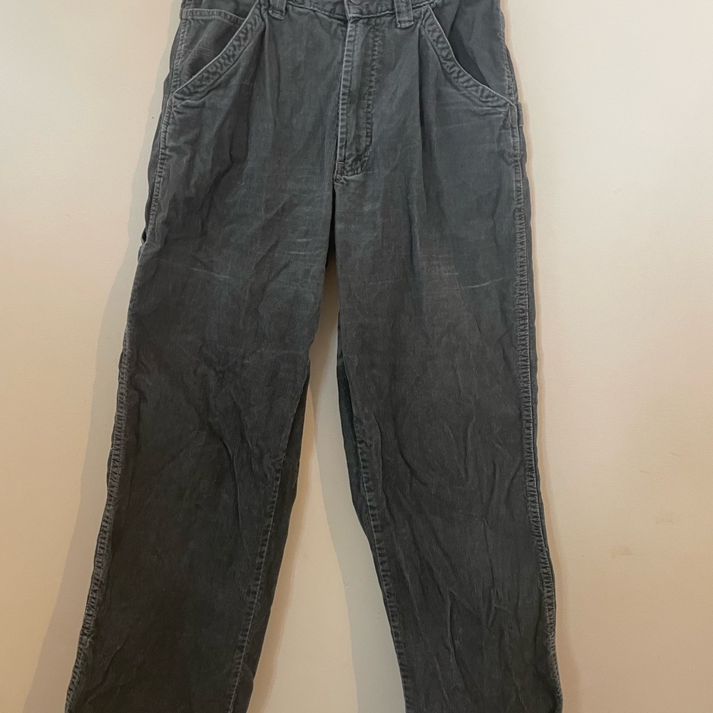 Old Navy Green Corduroy Pants Relaxed Fit